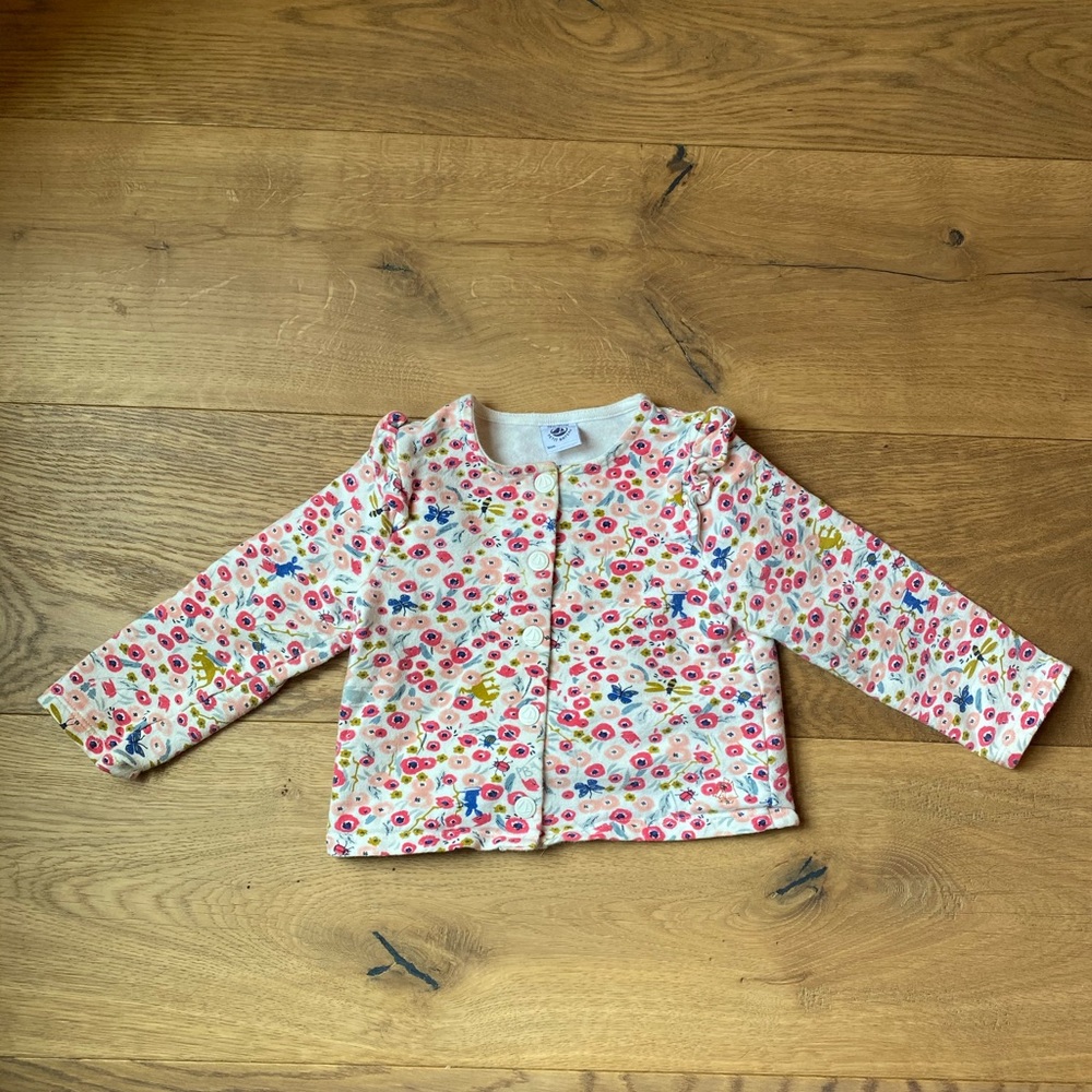 Petite Bateau Baby girl cardigan